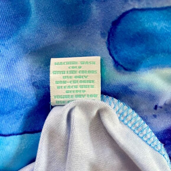 Art & Sol Colorful Anchor Print Short Sleeve Top Women's Small NEW - Picture 9 of 9